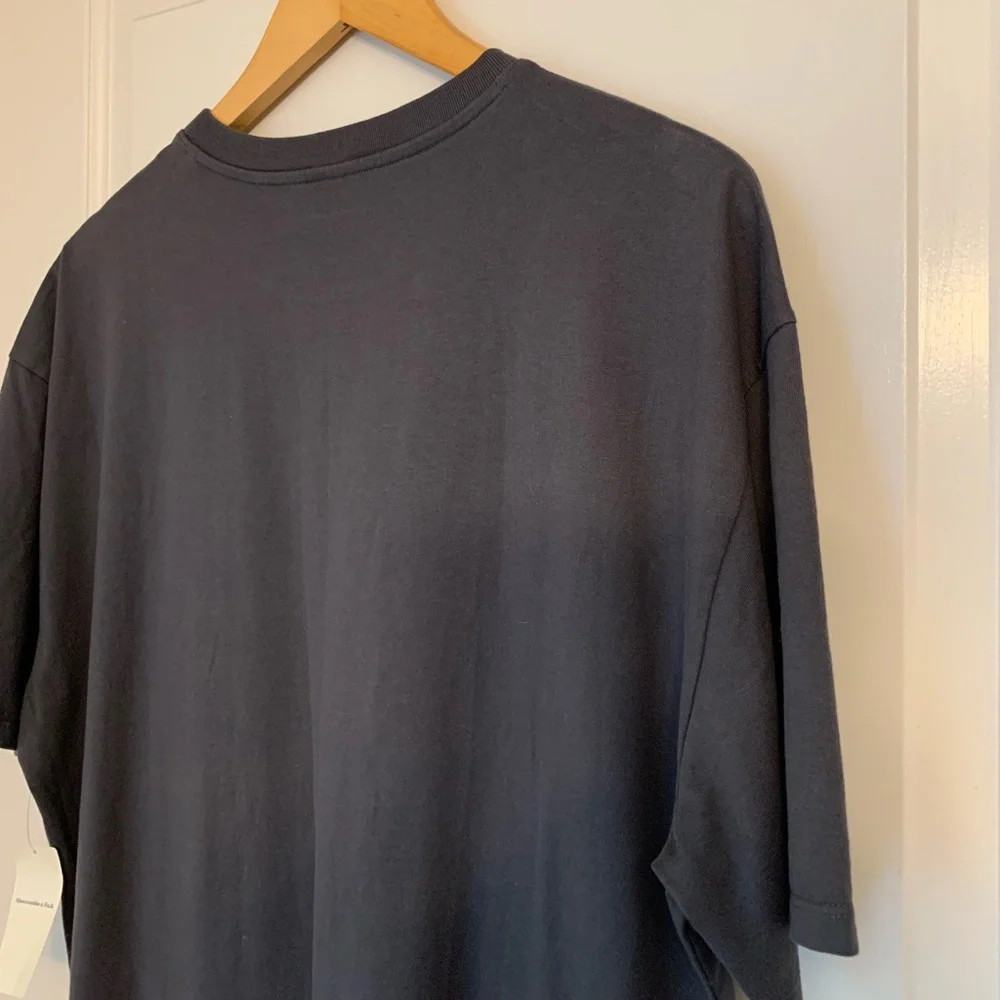 Abercrombie & Fitch T-Shirt Maxi Dress in Dark Gray